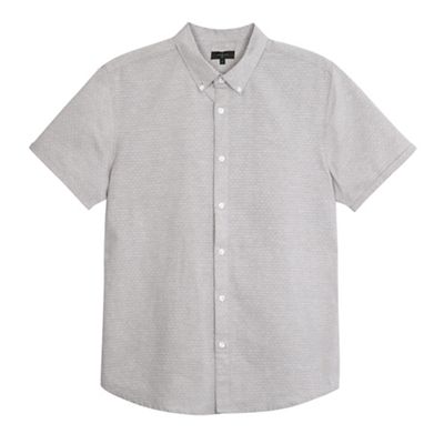 J by Jasper Conran Grey short sleeved shirt